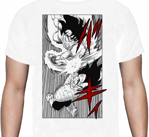 Dragon Ball - Goku Y Vegeta  - Polera Anime - Cyco Records