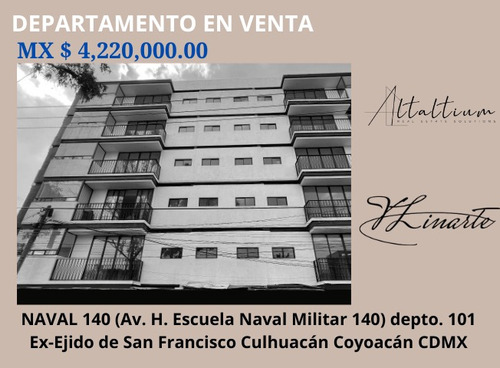 Departamento En Venta En Coyoacan Cdmx I Vl11-ca-022