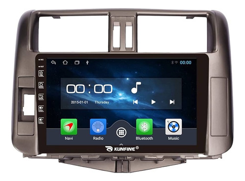 Radio Android Toyota Prado 2010+ Carplay Oled 4k 13.1 Pink