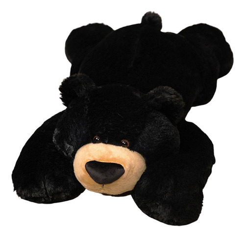 Oso De Peluche, Decoración De Sala De Estar, Negro 55cm