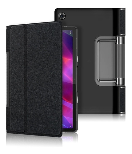 Imagen 2 de 10 de Funda Bookcover + Mica Lenovo Yoga Tab 11 2021 (yt-j706f)