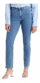 Jeans Mujer 724 High Rise Straight Azul Levis 18883-0277