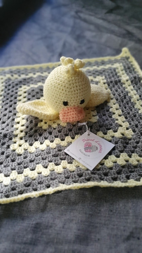 Mantita De Apego Amigurumi (tejida A Crochet)
