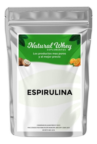 Espirulina Pura 250 Gramos Proteina Natural De Alga