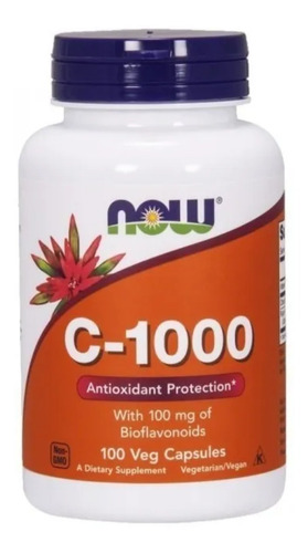 Vitamina C  1000 100cap + 100 Mg. De Bioflavonoides