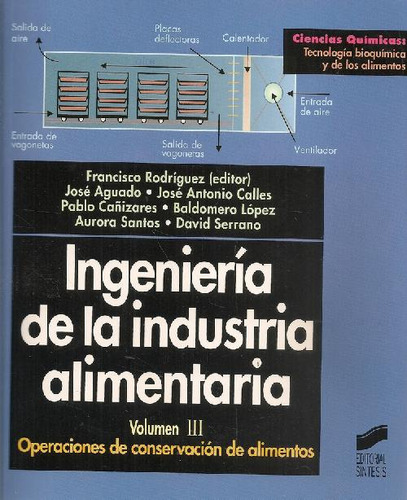 Libro Ingeniería De La Industria Alimentaria Vol 3 De Franci