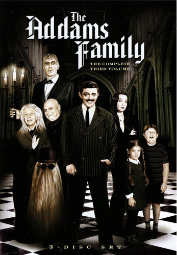 Los Locos Addams Paquete Temporadas 1 2 Y 3 Serie Dvd
