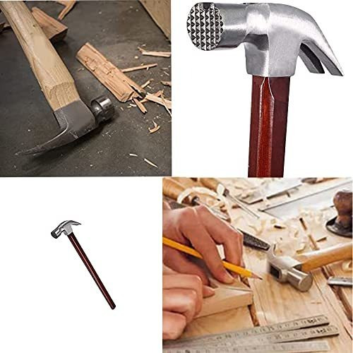 Martillo Garra Curvo Mango Madera 8.8 Onza Cabeza Magnetica