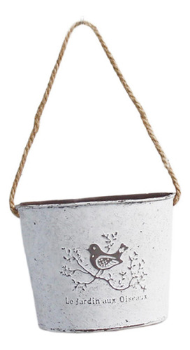 Cesta Colgante De Hierro, Maceta, Soporte Para Plantas, Para