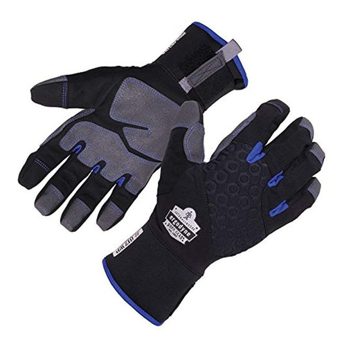 Guante Térmico, Impermeable, Color Negro, Talla M