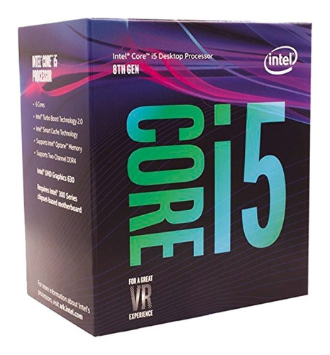 Micro Procesador Intel Core I5 8400 4.0ghz 6 Core Coffe Lake