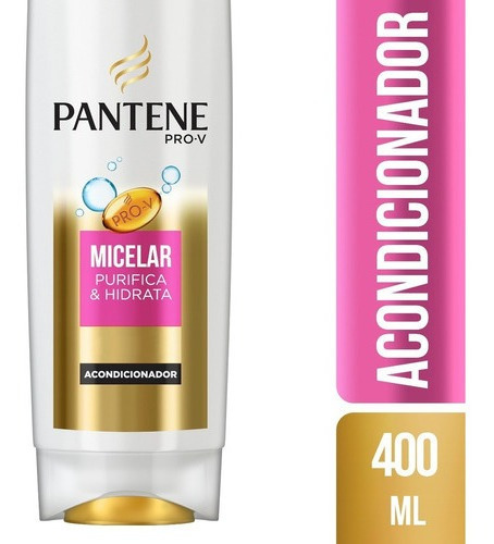 Acondicionador Pantene Agua Micelar 400 Ml