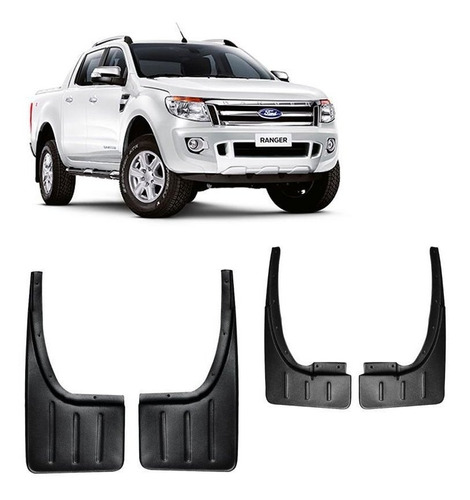 Kit Para Barro Lameira Ford Ranger 2013 Até 2018 4 Peças