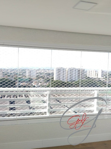 Imagem 5 de 19 de Residencial Mantiqueira Jardins Do Brasil Belíssimo Apartamento, Andar Alto!! Apto 83 M³ Dois Dormitórios , Uma Suite,. - Ap00821 - 69302798