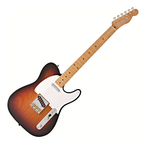 Guitarra eléctrica Fender Vintera '50s Telecaster de aliso 2-color sunburst brillante con diapasón de arce
