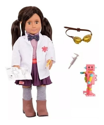 Muñeca Científica Blanca C/accesorios Our Generation Bd31127