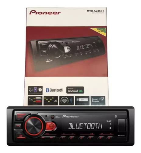 Radio Para Carro Com Bluetooth Potente Usb Pendrive