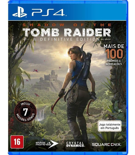 Shadow Of The Tomb Raider Definitive Edition Ps4 Mídia Físic