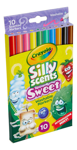 10 Plumones Sillyscents (olores Graciosos)