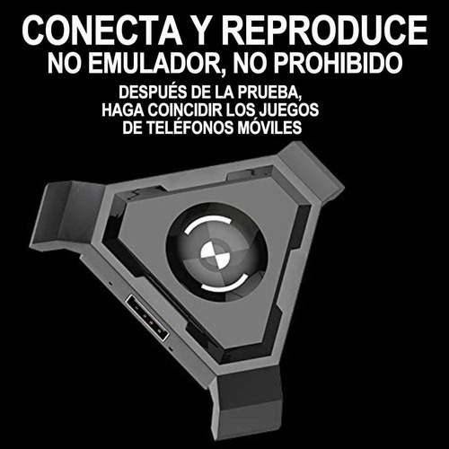 Adaptador Teclado E Mouse Gamer P/ Celular Bluetooth