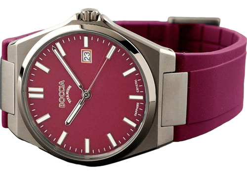 Reloj Boccia Titanium 3667-03 Men´s-morado Purpura Morado Purpura
