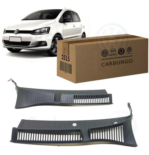 Kit Grade Para-brisa Churrasqueira Original Vw Fox 2015/...