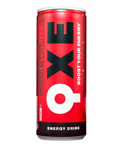 Bebida Energetica Qxe 250ml (24 Und)