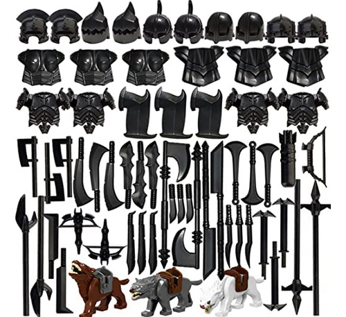 Yegan 67pcs Medieval Ancient Roma Grecia Estilo Egipto Armor