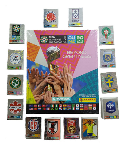 Álbum Duro Mundial Femenino 2023 Panini+todas Las Láminas 