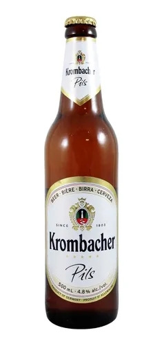 Cerveza Krombacher Pils Botella De 500 Ml