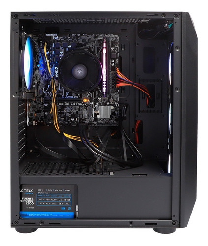 Imagen 6 de 10 de Yugen Pc Gamer Ryzen 3 Radeon Vega 8gb Rgb Ssd 240gb Wifi
