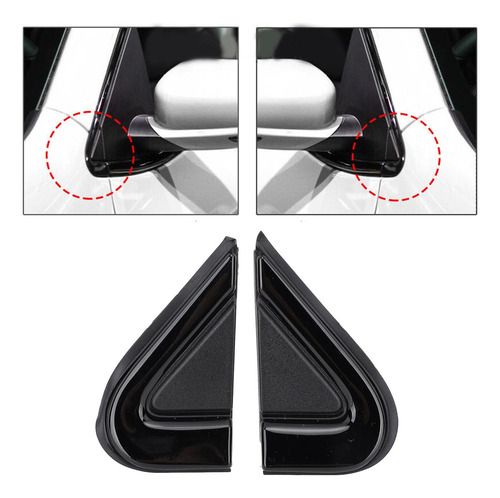 Moldura Esquina Puerta Delantera De 2 Piezas Para Dodge Dart