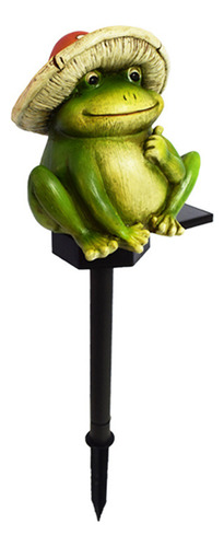 Luz Solar R Solar Frogs Para Decoración De Jardín Con Forma