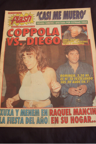 Revista Flash # 857 (24/10/96) Coppola Vs Diego
