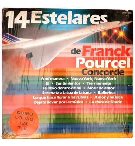 Franck Pourcel - 14 Estelares De Franck Pourcel    Lp