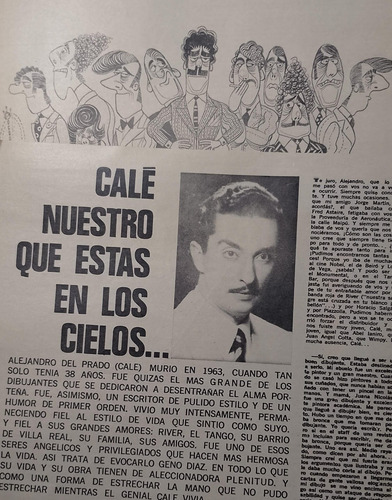 Clipping Alejandro Del Prado Calé Que Estas En Los Cielos