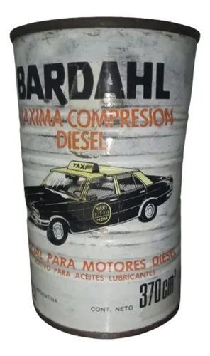 comprar Lata Bardahl Coleccionabl Maxima Compresion Diesel Sin Abrir