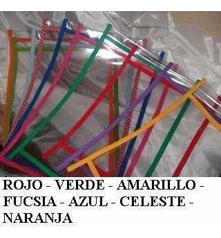 Fundas De Pvc Cosida C/ribete  P/cuaderno Abc X 3 Unidades