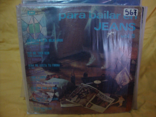 Vinilo Para Bailar En Jeans Volumen 5 Padovani Manzano Cp1