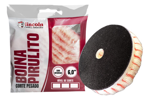 Boina Pirulito Corte Pesado Com Interface Lincoln 6 Pol