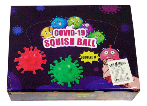 Pack 12 Squishy Balls Squishies Antiestres 4272-10