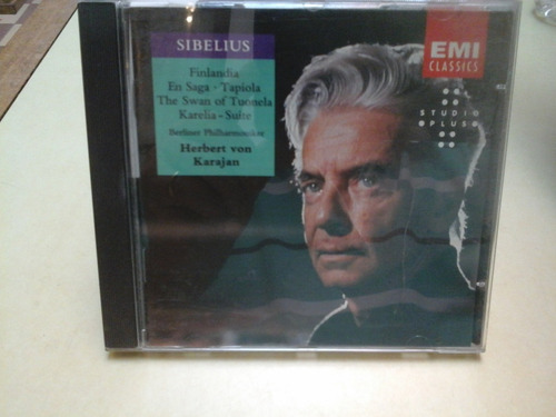 Cd 0371 - Sibelius - Herbert Von Karajan - Finlandia Op 26