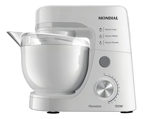 Batedeira Planetária Mondial 700w Bp-03-W