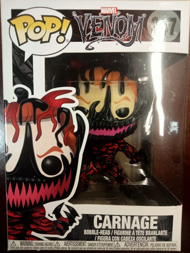 Carnage (cletus Kasady) Funko Pop, Marvel.