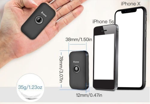 Imagem 2 de 7 de Scanner 2d Leitor Código Barras Wireless Bluetooth Usb