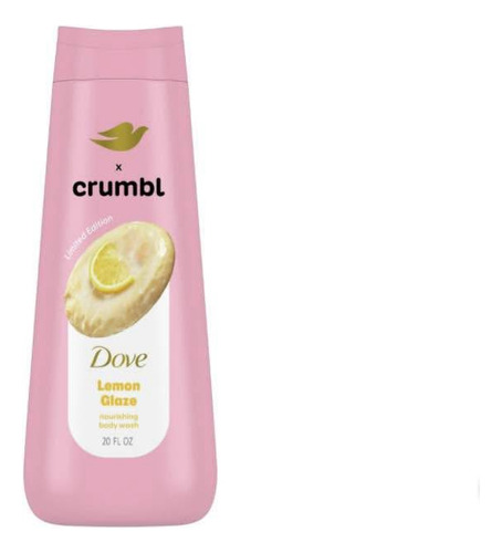Edición Limitada Dove X Crumbl , Body Wash Lemon Glaze