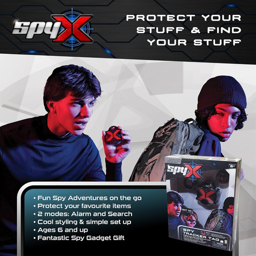 Spyx Spy Tracker Tag - Espía Seguimiento Gadget De Juguet...