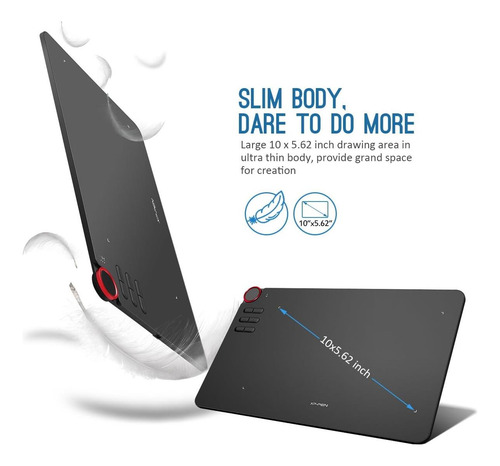 Tableta De Dibujo Xp-pen Deco 03, 8192 Nivel De Lápiz De Sin