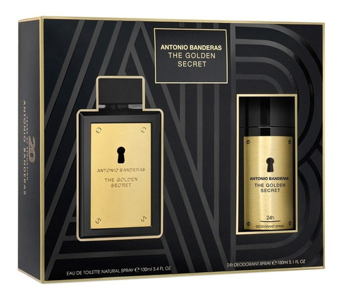 The Secret Golden Banderas Perfume Set 100ml Financiación!!!