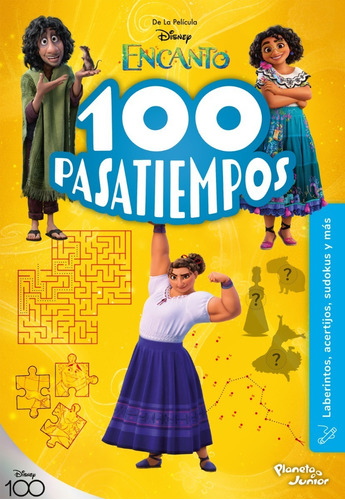 100 Pasatiempos - Trivias Sudokus - Disney - Planeta - Libro